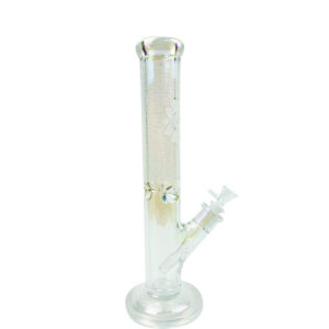 Printed Straight Tube Thick Bong/Water Pipe For Sale | Free NZ Shipping