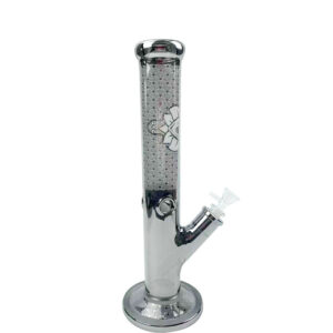 Printed Straight Tube Thick Bong/Water Pipe For Sale | Free NZ Shipping