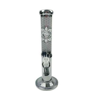 Printed Straight Tube Thick Bong/Water Pipe For Sale | Free NZ Shipping