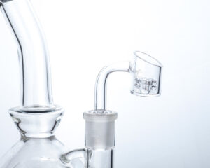 Puffing Bird Diamond Knot Quartz Banger/nail