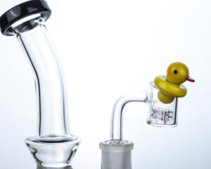 Puffing Bird Diamond Knot Quartz Banger/nail