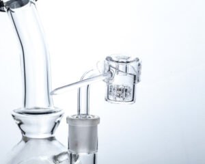 Puffing Bird Diamond Knot Quartz Banger/nail