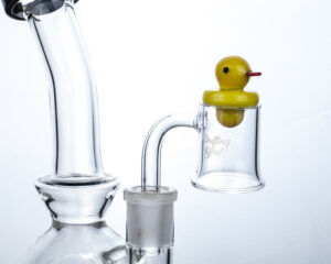 Puffing Bird Honey Bucket Quartz Banger /nail 2Mm Thick Bottom
