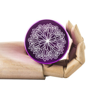 Purple Carved Flower Weed/Herb Grinder 4Layer For Sale | Free NZ Shipping