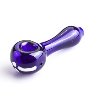 Purple Glass Spoon Pipe  PipesWeed Bowls For Sale  Free NZ Shipping