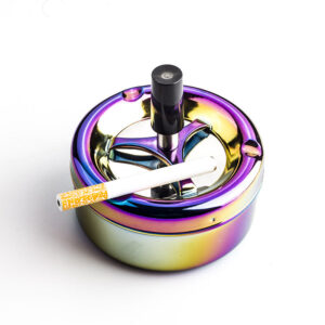 Push Down Cigarette Ashtray  Tin Ashrays For Sale  Free NZ Shipping