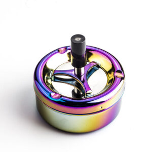 Push Down Cigarette Ashtray  Tin Ashrays For Sale  Free NZ Shipping