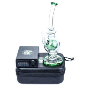 Quartz Enail W/ Glass Dab Rig Bundle | Electric Dab Rigs For Sale | Enail Bundles For Sale | Puffing Bird | Online Headshop