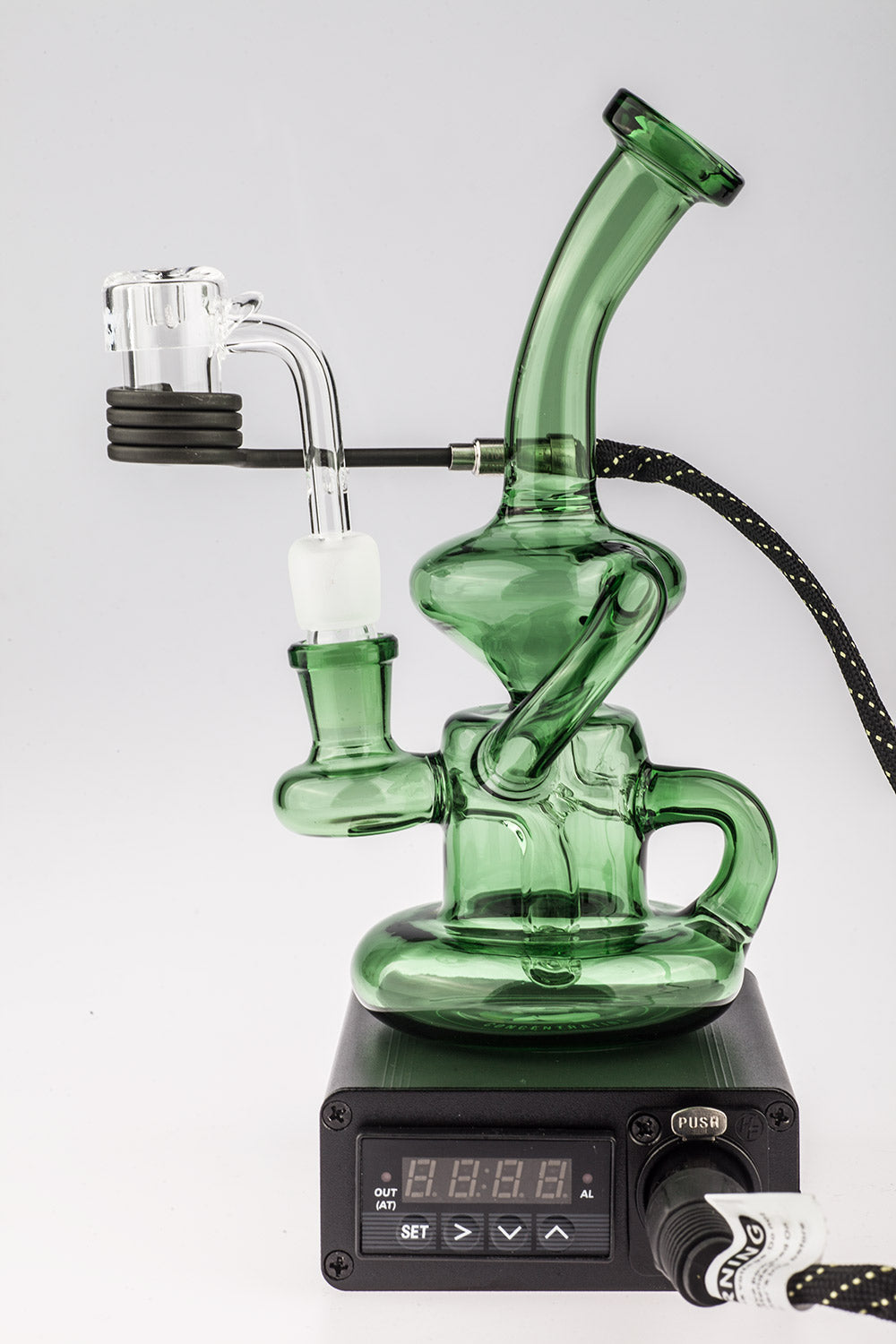 Quartz Enail Kit W/ Banger Hanger Dab Rig Bundle | Enail Dab Kits For Sale | Puffing Bird | Online Headshop