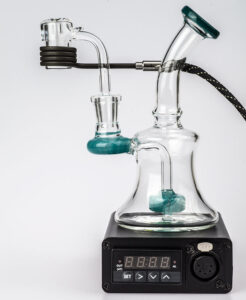 Quartz Enail W/ Mini Showerhead Perc Dab Rig Bundle For Sale