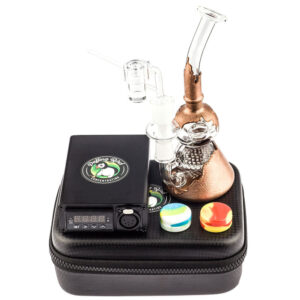 Quartz Enail W/ Paint Coated Honeycomb Dab Rig