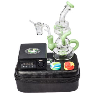 Quartz Enail W/ Recycler Showerhead Perc Dab Rig For Sale