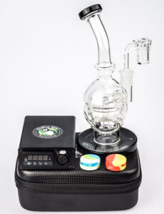 Quartz Enail W/ "Skull" Dab Rig Bundle