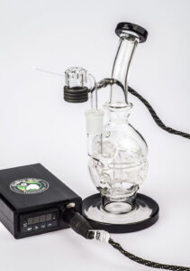 Quartz Enail W/ "Skull" Dab Rig Bundle
