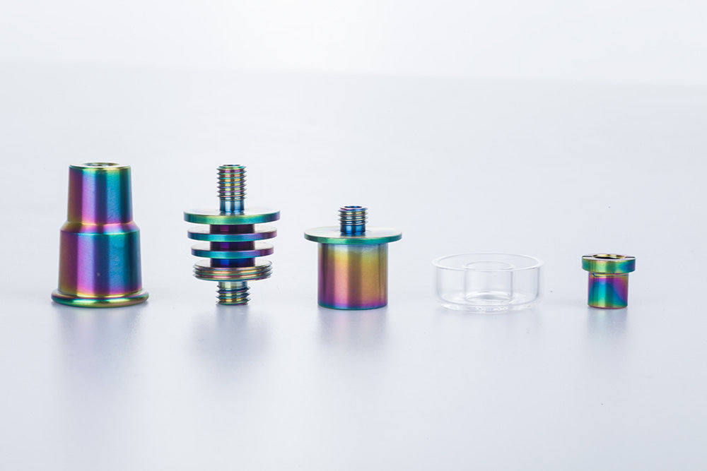 14/18mm Reversible Hybrid Titanium Nail For 16mm Enail Heating Coils | Enail Dab Kit Accessories/Replacements For Sale | Puffing Bird | Online Headshop