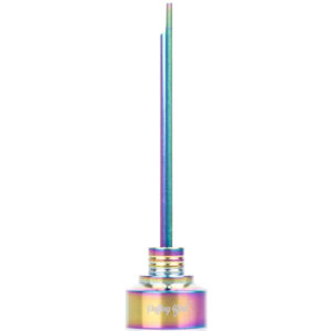 Rainbow Titanium Carb Cap | Enail Dab Kit Accessories For Sale | Puffing Bird | Online Headshop