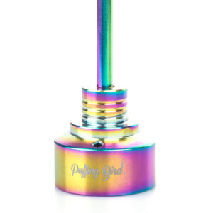 Rainbow Titanium Carb Cap | Enail Dab Kit Accessories For Sale | Puffing Bird | Online Headshop