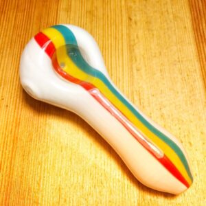 Rasta Scheme Glass Pipe | Weed Pipes/Bowls For Sale | Free NZ Shipping