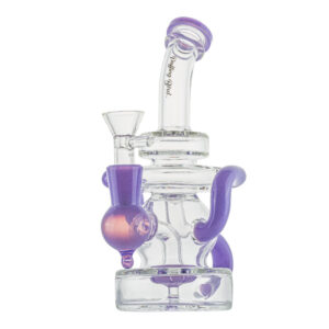 Recycler Showerhead Dab Rig w/ G9 SOC Tokes Vaporizer Set For Sale