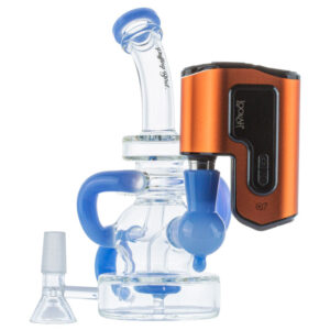 Recycler Showerhead Dab Rig w/ Lookah Q7 Electric Dab Nail Set For Sale