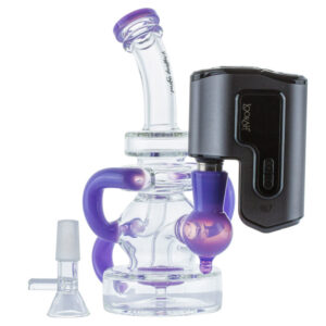 Recycler Showerhead Dab Rig w/ Lookah Q7 Electric Dab Nail Set Sale