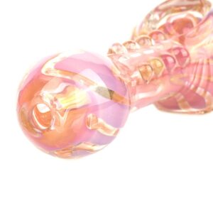 Recycler Showerhead Dab Rig w/ Pink Girly Fumed Glass Pipe Set Sale