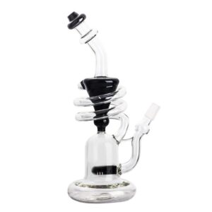 Recycler Thick Glass Dab Rig Set w/ Quartz Banger and Carb Cap | SALE