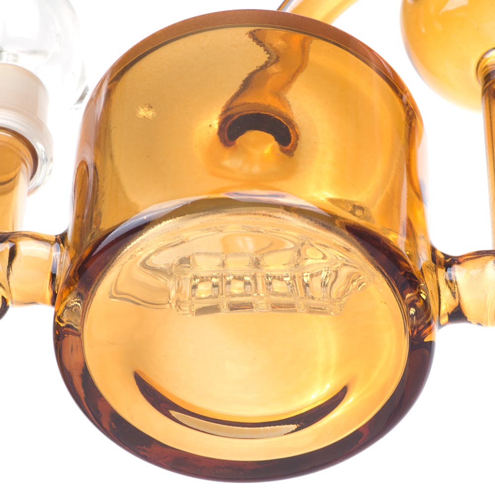 10" Orange Recycler Dab Rig | Heady Wax Rigs For Sale | Free NZ Shipping