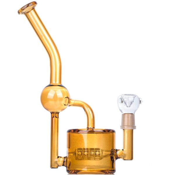 10" Orange Recycler Dab Rig | Heady Wax Rigs For Sale | Free NZ Shipping