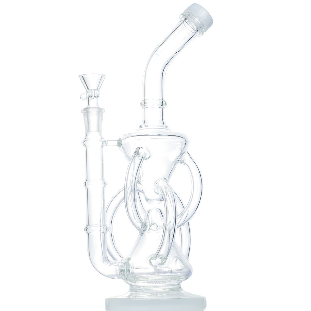 Recycler_Dab_Rig_For_Sale_-_Heady_Multiple_Tube_Glass_Dab_Rig_Bongs_-_Puffing_Bird_-_Online_Headshop_4_06fefa3a-520f-4a7d-961a-1cb4a1ed9a93 11" Multiple Recycler Dab Rig | Wax Rigs For Sale | Free NZ Shipping