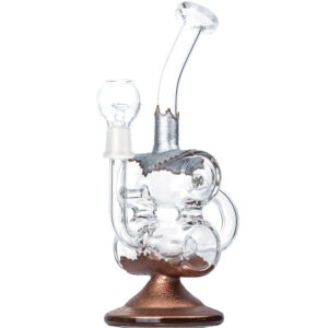 Recycler Dab Rig Double Chamber | Wax Rigs For Sale | Free NZ Shipping