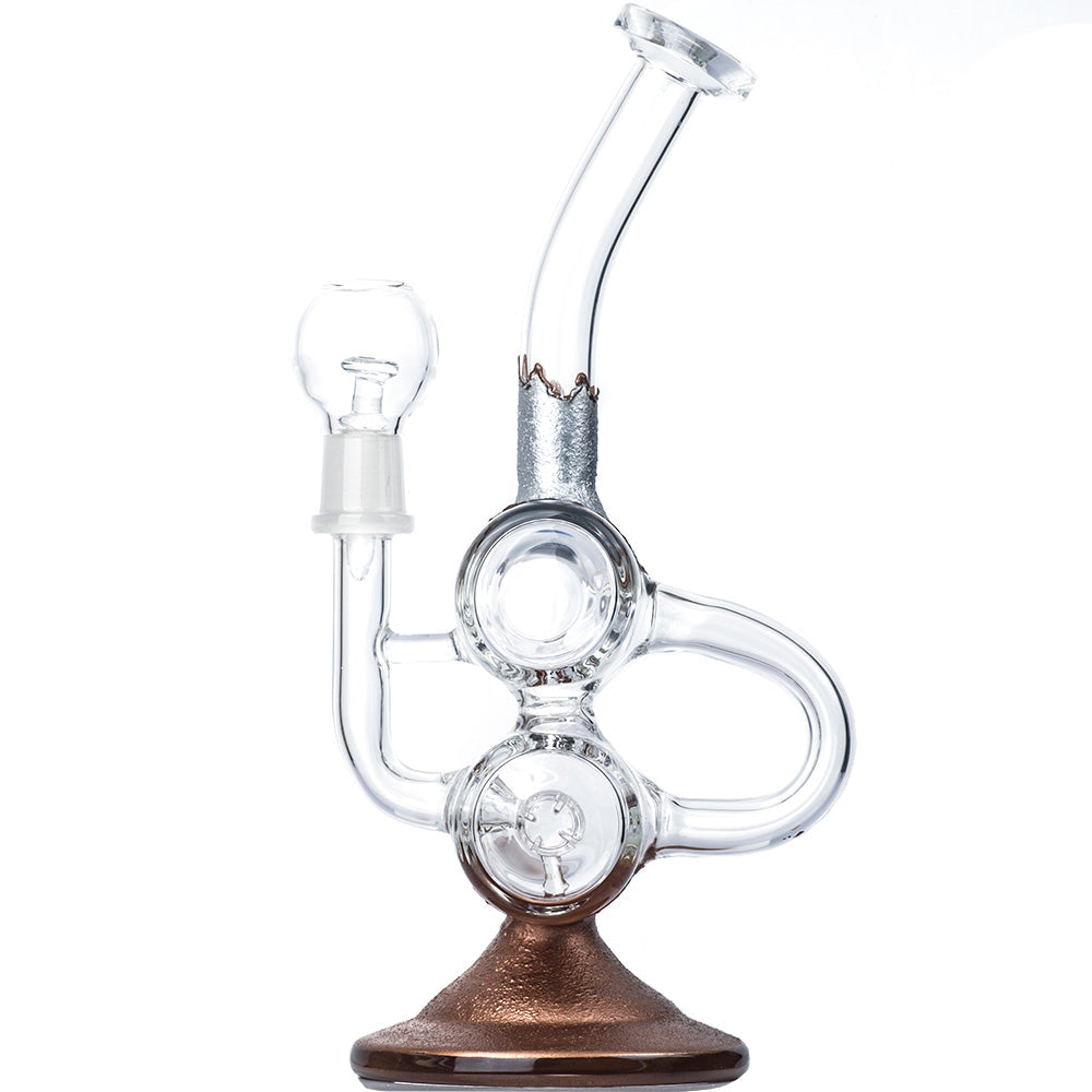 Quartz Enail Dab Kit Dual Perc Dab Rig Bundle - Desktop Enail Kits For Sale - Puffing Bird - Online Headshop