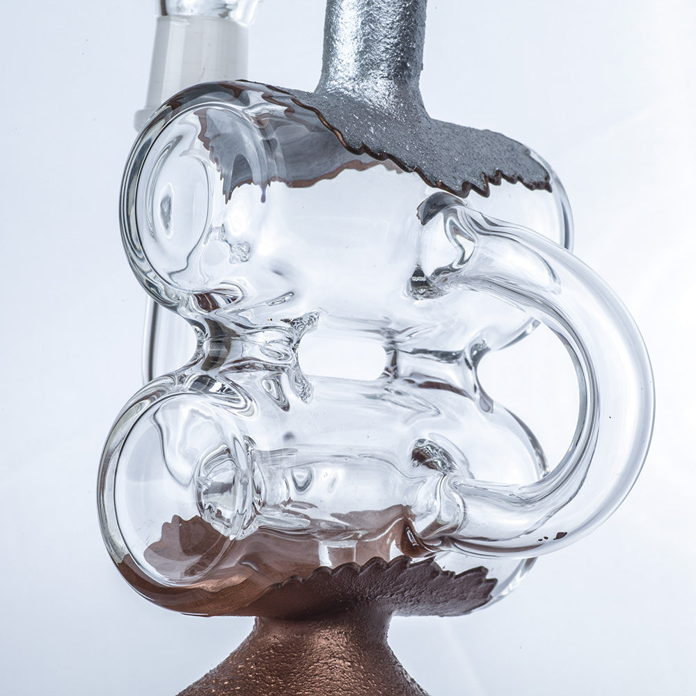 Quartz Enail Dab Kit Dual Perc Dab Rig Bundle - Desktop Enail Kits For Sale - Puffing Bird - Online Headshop