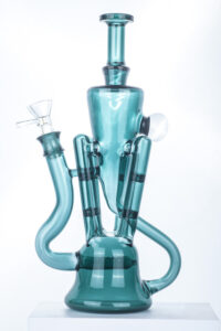 11" Recycler Glass Bong | Best Water Bongs For Sale | Free NZ Shipping