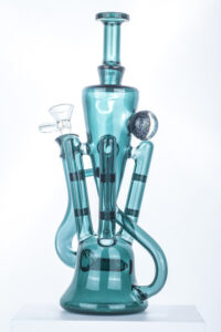 11" Recycler Glass Bong | Best Water Bongs For Sale | Free NZ Shipping