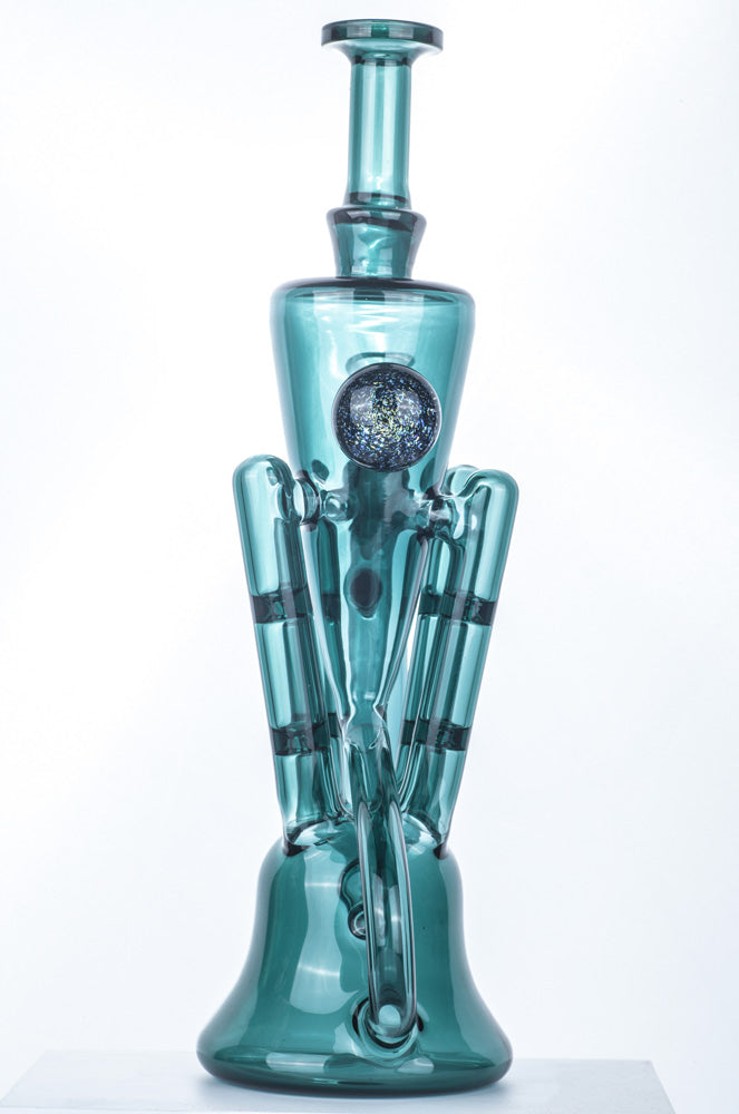 Recycler_Glass_Bong_-_Puffing_Bird_Online_Headshop6_94f27ef4-691d-4ffa-b24b-91aac49bde56 11" Recycler Glass Bong | Best Water Bongs For Sale | Free NZ Shipping