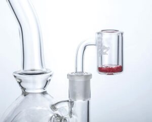 14mm Male Thermochromic Quartz Banger (Red) | Free NZ Shipping