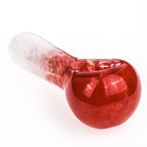 Red Frit Glass Spoon Pipe  PipesWeed Bowls For Sale  Free Shhipping