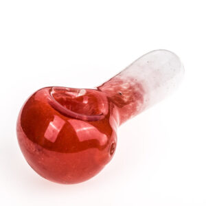 Red Frit Glass Spoon Pipe  PipesWeed Bowls For Sale  Free Shhipping