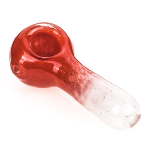 Red Frit Glass Spoon Pipe  PipesWeed Bowls For Sale  Free Shhipping