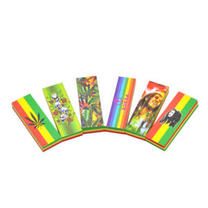 Reggae Pattern Rolling Paper 5 Booklets For Sale  Free NZ Shipping  PB