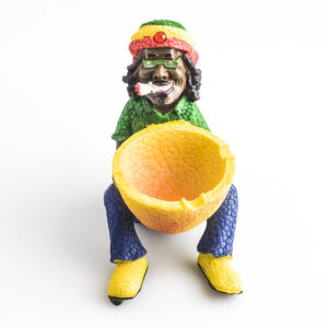 Resin Bob Marley Jamaican Cigarette Ashtray For Sale | Free NZ Shipping