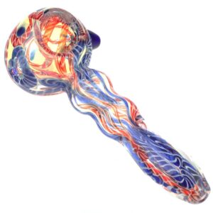 Retro Stash Box Lock w/ Fumed Glass Pipe Quartz Banger Set | For Sale