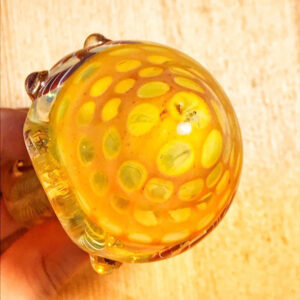 Ribbed Portable Glass Spoon Pipe | Weed Bowls For Sale | Free NZ Shipping