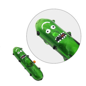 Rick_MortyGreenGlassNoveltyPipeWeedBowlForSaleFreeShipping_5 Rick&Morty Green Glass Novelty Pipe/Weed Bowl For Sale | Free NZ Shipping