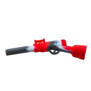 Rifle Silicone Pipe w/ Stainless Steel Bowl For Sale | Free NZ Shipping