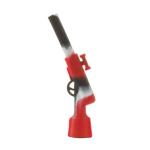 Rifle Silicone Pipe w/ Stainless Steel Bowl For Sale | Free NZ Shipping