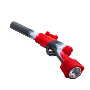 Rifle Silicone Pipe w/ Stainless Steel Bowl For Sale | Free NZ Shipping