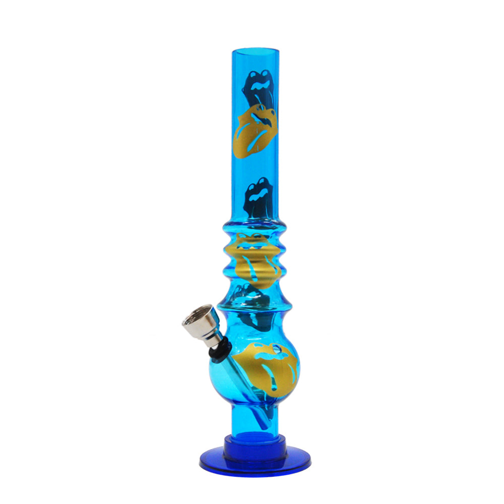 8" Rolling Stones Bong | Acrylic Water Pipes For Sale | Free NZ Shipping