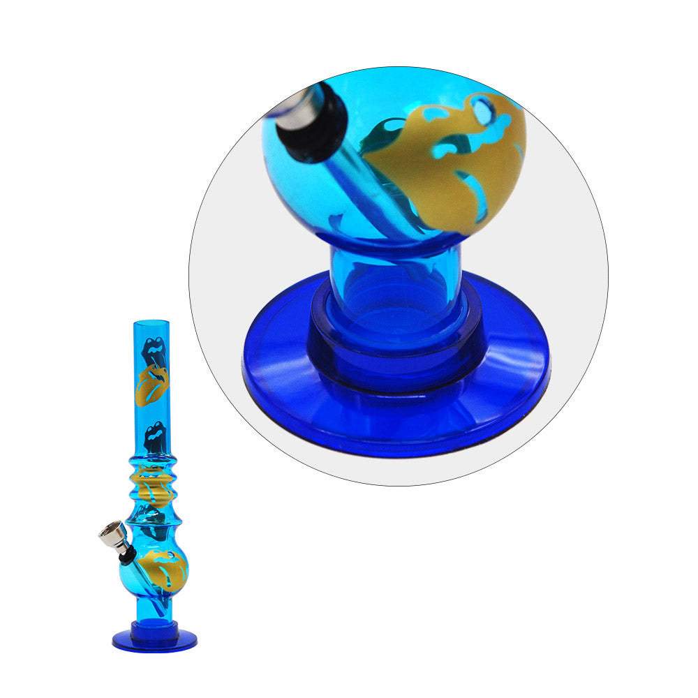 8" Rolling Stones Bong | Acrylic Water Pipes For Sale | Free NZ Shipping
